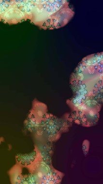 Raster illüstrasyonu. Çiçek buketleriyle klasik bir eskiz şekli. Gri renklerde.