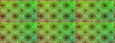 Yeşil ve kahverengi renklere karalamalar çizen kusursuz çiçek deseni. Raster illüstrasyonu.