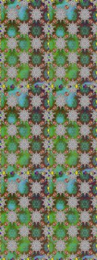 Sorunsuz çiçek deseni kaydırma kağıt, davet, el ilanı, afiş veya Web sitesi Web sitesi arka plan duvar kağıdı için kullanılabilir. Elle çizilmiş Raster resim. Parlak unsurları.