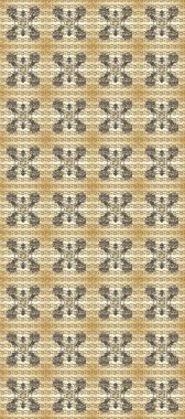 Bej, nötr ve gri renklerde altın element. Damask arkaplanı tekerrür ediyor. Barok tarzında altın çiçek süsü. Antika altın tekrarlanabilir duvar kağıdı.