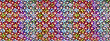 Parlak elementlerin. Çizim çiçek deseni duvar kağıdı, web sitesi arka planı, ambalaj kağıdı, davetiye, broşür, afiş veya web sitesi için kullanılabilir. El çizimi Raster illüstrasyonu.