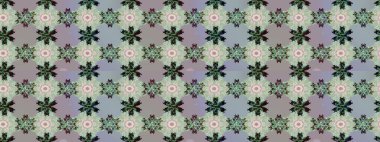 Renkli Bahar Teması eskiz kalıbı. Raster illüstrasyonundaki çiçek desenli çizim. Gri ve nötr renkte çiçekler. Düz Çiçek Elementleri Tasarımı.