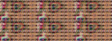 Çocuksu tasarım. Tekstil, kumaş, ambalaj, hatıra defteri için hoş bir çiçek arkaplanı. Kahverengi ve bej arka planda. Elle çizilmiş karalama çiçekleri ile Raster çizim deseni.