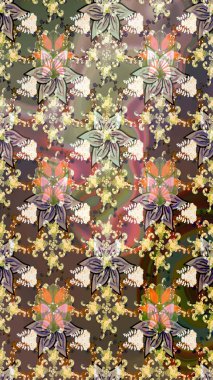 Düzenlenebilir. Düğün davetiyeleri için çiçek deseni, tebrik kartları, hatıra defteri, baskı, hediye paketi, imalat. Kahverengi bej çiçekli suluboya şekilli zarif çizim deseni, tasarım elementleri.