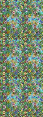 Suluboya desensiz çiçek buketi. Ton halinde. Moda baskısı. Çiçeğin suluboya çizimlerinin mükemmel deseni. Dekorasyon ve tasarım için güzel desen.