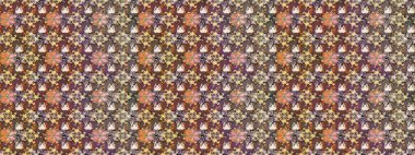 Raster illüstrasyonu. Bahar çiçekleriyle güzel bir çiçek deseni çizmişsin. Güzel kumaş deseni.