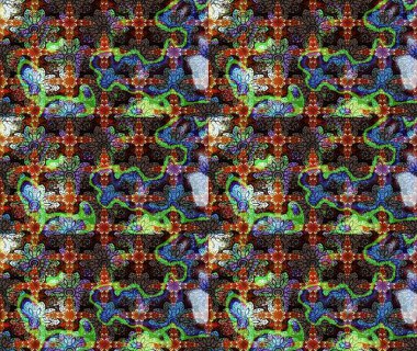 Küçük çiçekte güzel bir desen var. Çiçek arkaplan. Raster deseni. - Kahverengi çiçekler. Çiçek kompozisyonu. Çiçek kolajı. Doğa.