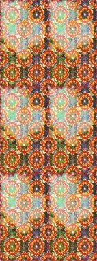 2019 Noel 'i, kar tanesi, yeni yıl. Tarafsız ve turuncu renklerde, altın elementlerle klasik, pürüzsüz desen.