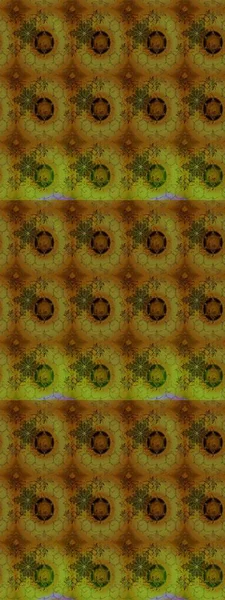 Modern gelişim kahverengi ve yeşil raster arka plan duvar kağıdı çizimi klasik çizgili desenli desenli çiçekler, çiçekli süsler. Çiçekli el çizimi çizimi deseni.