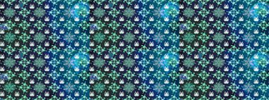 Mavi ve nötr renklerde çiçekler. Güzel çiçek deseni. Düz Çiçek Elementleri Tasarımı. Renkli Bahar Teması çizim şablonu.