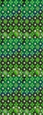 Varicologreen ve gri raster çizimi. Bir sürü yeşil ve gri soyut çiçekli tropik eskiz deseni. Küçük çiçekte sevimli çiçek deseni var..