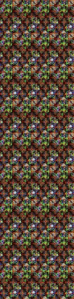 Raster düz çiçek çizim deseni. Kahverengi ve siyah renkli çiçekler. Tasarım hediye paketi, tebrik kartları, posterler ve afiş tasarımı.