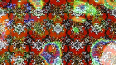 Raster illüstrasyonu. Renkli çizim kalıbı. Çiçek arkaplan. Çiçek duvar kâğıdı. Kahverengi ve gri renkli şirin tekstil.