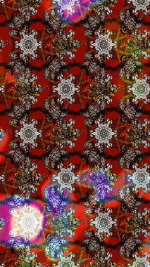 Düz Çiçek Elementleri Tasarımı. Renkli Bahar Teması eskiz kalıbı. Çocuk stili. Çiçekli çizim raster arkaplanı.