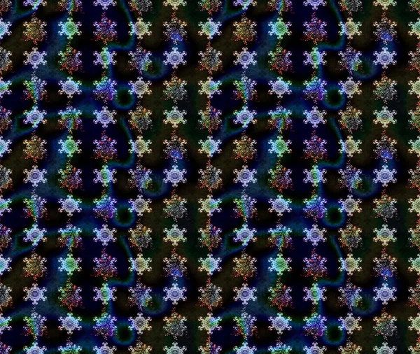 Robot resim. Raster illüstrasyonu. Küçük çiçekte sevimli çiçek deseni var..