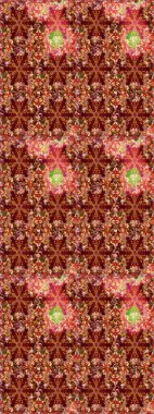 Noel altın kar tanesi kusursuz desen. Sembol bayramı, yeni yıl kutlamaları, altın desenler. Kış kar dokusu duvar kağıdı. Kırmızı ve kahverengi renkte altın kar taneleri.