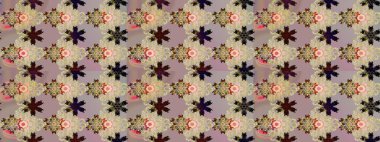 Tekstil için figür. Şirin, zarif çiçekler Raster illüstrasyonu. Yapraklı çizim şekli. Poster ya da kapak için arka plan. Davetiye ve kartpostal tasarımı için dekoratif çiçek unsurları.