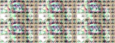 Çiçekli bahar çiçekleri. Küçük renkli çiçekler. Motley illüstrasyonu. Moda baskıları için zarif bir şablon. Küçük çiçekte şirin desenler.