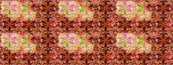Kırmızı ve kahverengi renklerde altın desenli altın elementler. Kusursuz altın desen. Raster doğulu süsü.