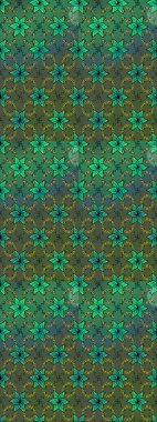 Süslü kumaş deseni. Raster deseni. Çiçekli çiçek deseni, suluboya..