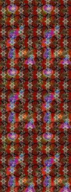 Hoş bir çiçek geçmişi var. Raster illüstrasyonu. Güzel kumaş deseni. Küçük çiçekte çizim deseni.