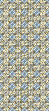 Noel, kar tanesi, yeni yıl 2019. Tarafsız, bej ve mavi renklerde altın elementlerle kusursuz klasik desen.