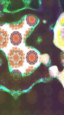 Raster illüstrasyonu. Güzel kumaş deseni. Küçük bir çiçekte eskiz deseni. Güzel çiçek arkaplanı..