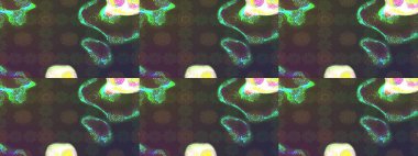 Moda arka planında parlak buketler. Raster illüstrasyonu. Kumaş, duvar kağıdı ve kağıt üzerine baskı yapmak için gelişen arka plan. Eski usul küçük çiçekli şirin bir eskiz deseni..