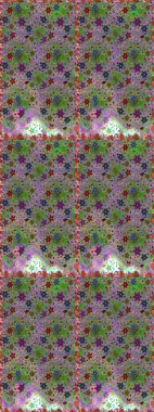 Tropik çiçekler. Tişörtsüz arka plan deseni. Yeşil ve nötr renkte çiçekler.