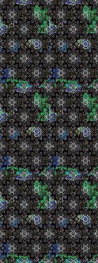 Üzerinde gri ve siyah renkler olan çiçek desenleri çiz. Suluboya tarzında gri ve siyah renkte çiçekler.