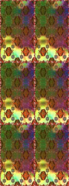 Raster Güzel kumaş deseni. Raster suluboya çiçek deseni, narin çiçekler, kahverengi ve yeşil çiçekler, tebrik kartı şablonu..