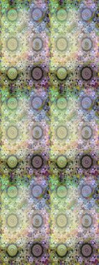 Kusursuz raster arka plan. Duvar kâğıdı barok, İspanyol kumaşı. Tarafsız ve gri renklerde grafiksel modern kusursuz desen. Kusursuz çiçek deseni.