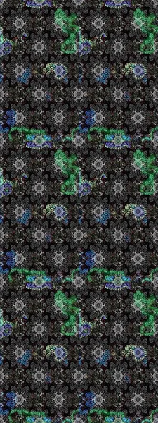 Üzerinde gri ve siyah renkler olan çiçek desenleri çiz. Suluboya tarzında gri ve siyah renkte çiçekler.