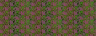 Raster çiçek desenli çiçek deseni, yapraklar, dekoratif elementler, sıçrama, lekeler, el çizimi kontur çizgileri ve Doodle çizim stili, grafik raster çizim çizimi.