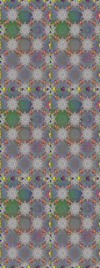 Çiçek deseni. Raster illüstrasyonu. Şatafatlı bahar bahçesi dokusu. Çiçeksiz arkaplan.