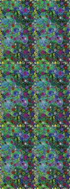 Büyük bir çiçek boyası seti. Kartlar, davetiyeler, tarih kartları ve daha fazlası için kullanılabilir. Tatlı suluboya desenli dikişsiz çiçek deseni.