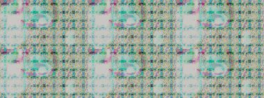 Küçük çiçekli şirin bir desen. Çiçek ve yapraklı çiçek deseni. Raster illüstrasyonu.