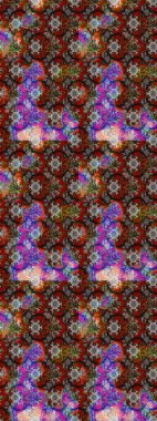 Raster Hip kumaş deseni. Eskiz Vintage Çiçek Deseni.