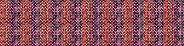 Miles Fleur, süslü püslü bir süs. Kumaş, tekstil, duvar kağıdı baskısı için. Eskiz geçmişi. Raster illüstrasyonu. Tomurcukları papatya çiçekleri olan sevimli bir çiçek deseni. Antika retro tarzı.