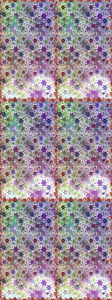 Eski usul. Renkli desenli kusursuz desenli, nötr ve gri çiçekli ve dekoratif elementli. Kusursuz bir geçmişi var. Kumaş, tekstil, duvar kağıdı baskısı için. Raster illüstrasyonu.