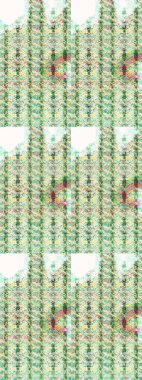 Çiçekli zambakların eskiz geçmişi. Parlak çiçekli kolaj çiçekleri tarafsız ve bej rengi. Çiçek tasarımı için inanılmaz kolaj cennet tarzı..