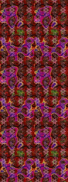 Taslak desenli, modaya uygun kumaş deseni. Raster illüstrasyonu. Renkli Bahar Teması eskiz kalıbı. Düz Çiçek Elementleri Tasarımı. Şirin çiçek elementleri..