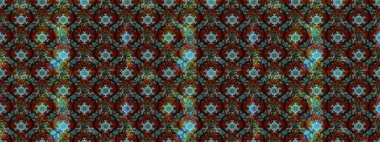 Çiçekli karalama şeklinde Raster çiçek deseni. Yumuşak, yaz çiçekli arka plan. Kahverengi ve siyah renkte çiçekler.