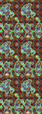 Küçük renkli çiçekler. Çiçekli bahar çiçekleri. Moda baskıları için zarif bir şablon. Motley illüstrasyonu. Küçük çiçekte şirin desenler.