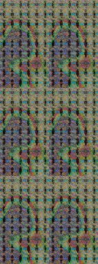 Kahverengi ve gri renkli çiçekler. Raster illüstrasyonunda çiçek deseni çizimi.