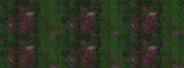 Nazikçe, güzel çiçek arkaplanı. Çiçekli karalama şeklinde Raster çiçek deseni. Yeşil ve gri renkte çiçekler.