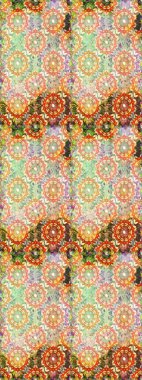 Kusursuz raster arka plan. Kusursuz çiçek deseni. Duvar kâğıdı barok, İspanyol kumaşı. Tarafsız ve bej renkler üzerinde grafiksel modern kusursuz desen.