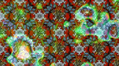 Güzel kumaş deseni. Raster suluboya çiçek deseni, narin çiçekler, kahverengi ve yeşil çiçekler, tebrik kartı şablonu..