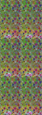 Kusursuz süs izi. Raster Henna tarzı. Tebrik kartı geçmişi, boyama kitabı, arkaplan ve tekstil için kullanılabilir. Sınır Kızılderili çiçekli paisley patten. Etnik Mandala havlusu.