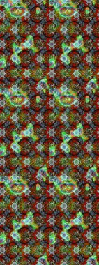 Renkli Bahar Teması eskiz kalıbı. Düz Çiçek Elementleri Tasarımı. Raster Şirin kumaş deseni. Eskiz klasiği.